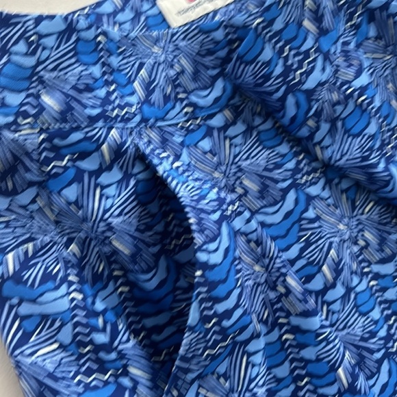 Vineyard Vines Royal Ocean Palmetto Print Tennis/Golf Skort. Size 4 - Picture 10 of 12